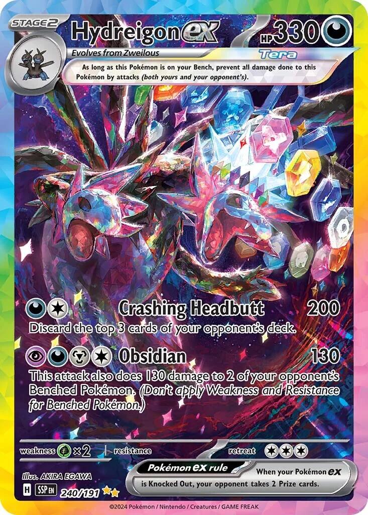 Hydreigon ex (240/191) [Scarlet & Violet: Surging Sparks] | Black Swamp Games