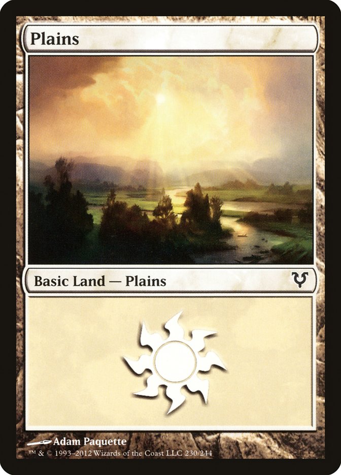 Plains (230) [Avacyn Restored] | Black Swamp Games