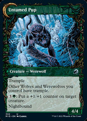 Hound Tamer // Untamed Pup (Showcase Equinox) [Innistrad: Midnight Hunt] | Black Swamp Games