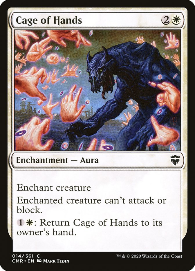 Cage of Hands [Commander Legends] | Black Swamp Games