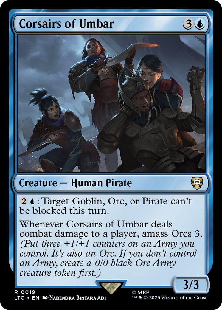 Corsairs of Umbar [The Lord of the Rings: Tales of Middle-Earth Commander] | Black Swamp Games