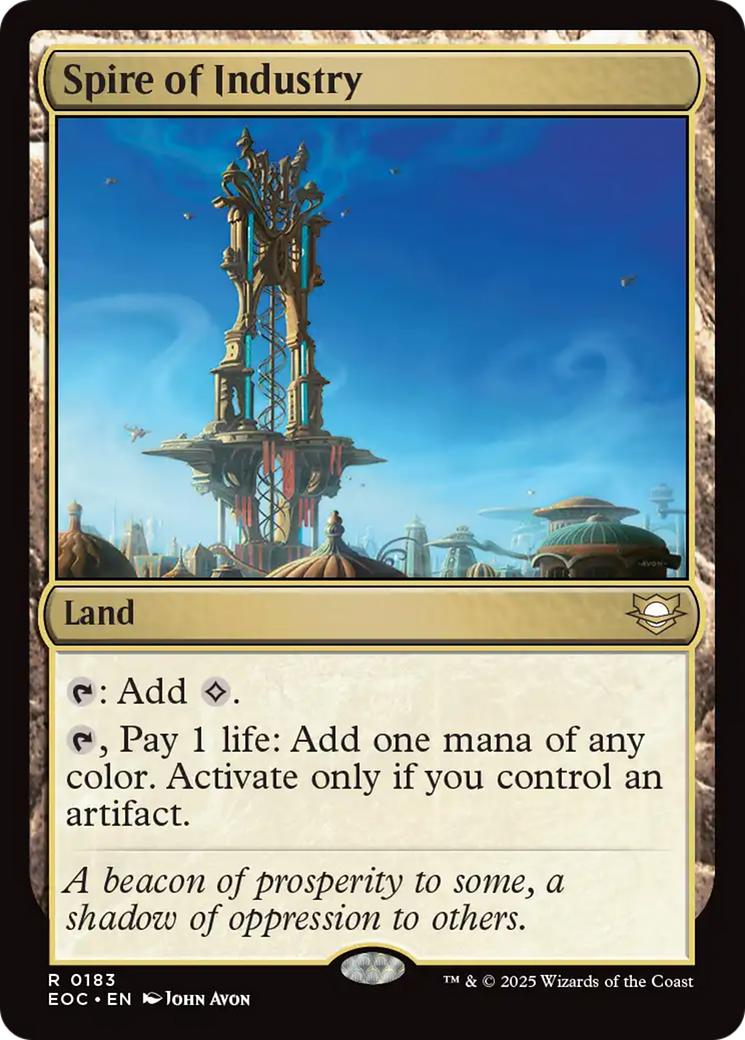 Spire of Industry [Edge of Eternities Commander] | Black Swamp Games