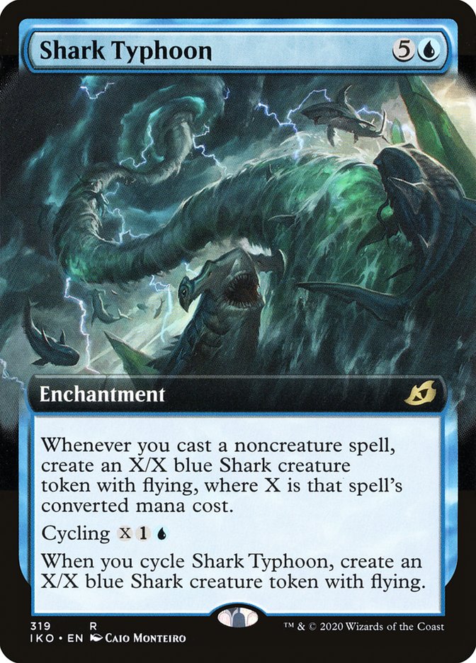 Shark Typhoon (Extended Art) [Ikoria: Lair of Behemoths] | Black Swamp Games