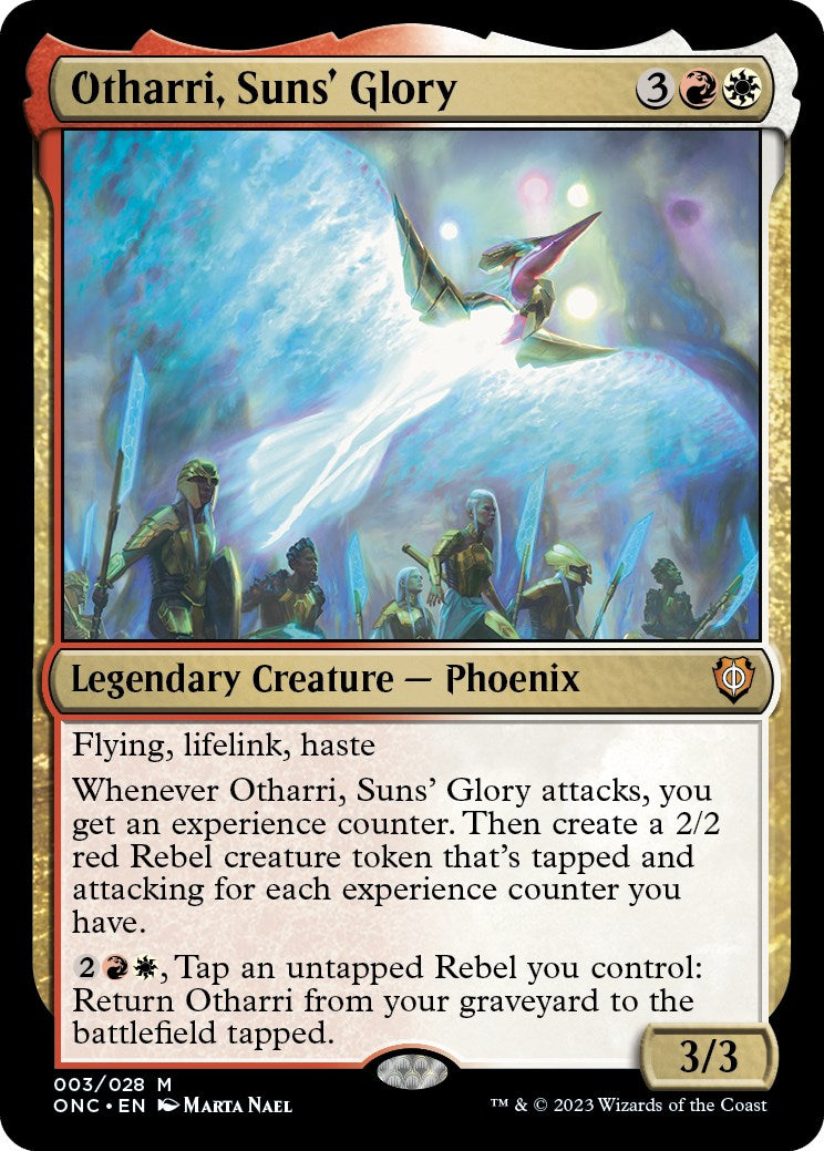 Otharri, Suns' Glory [Phyrexia: All Will Be One Commander] | Black Swamp Games