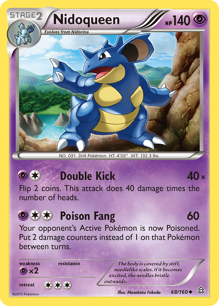 Nidoqueen (68/160) [XY: Primal Clash] | Black Swamp Games