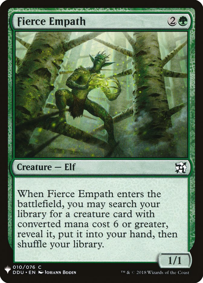 Fierce Empath [Mystery Booster] | Black Swamp Games