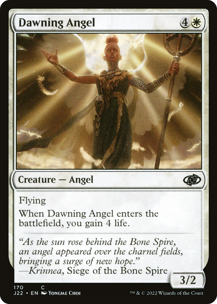 Dawning Angel [Jumpstart 2022] | Black Swamp Games