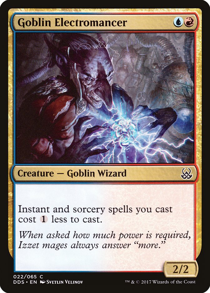 Goblin Electromancer [Duel Decks: Mind vs. Might] | Black Swamp Games