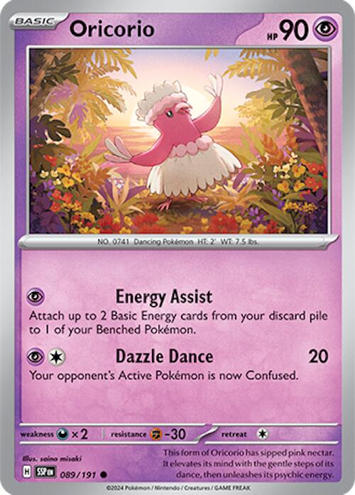 Oricorio (089/191) [Scarlet & Violet: Surging Sparks] | Black Swamp Games