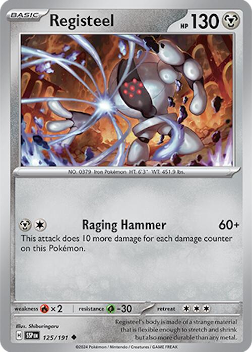 Registeel (125/191) [Scarlet & Violet: Surging Sparks] | Black Swamp Games