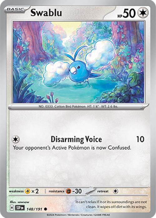 Swablu (148/191) [Scarlet & Violet: Surging Sparks] | Black Swamp Games