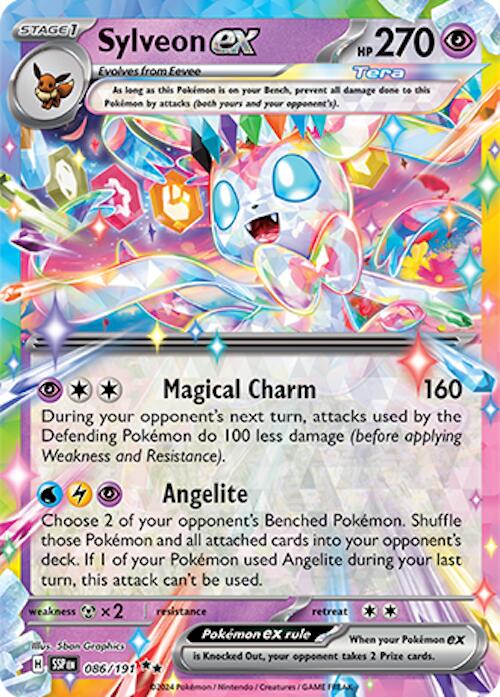 Sylveon ex (086/191) [Scarlet & Violet: Surging Sparks] | Black Swamp Games