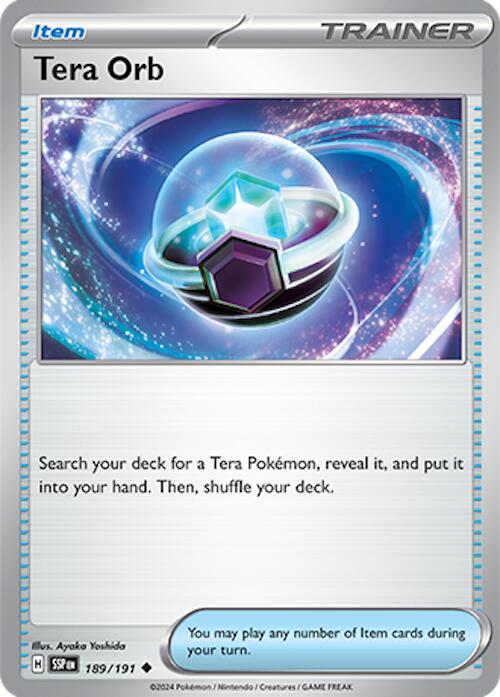 Tera Orb (189/191) [Scarlet & Violet: Surging Sparks] | Black Swamp Games