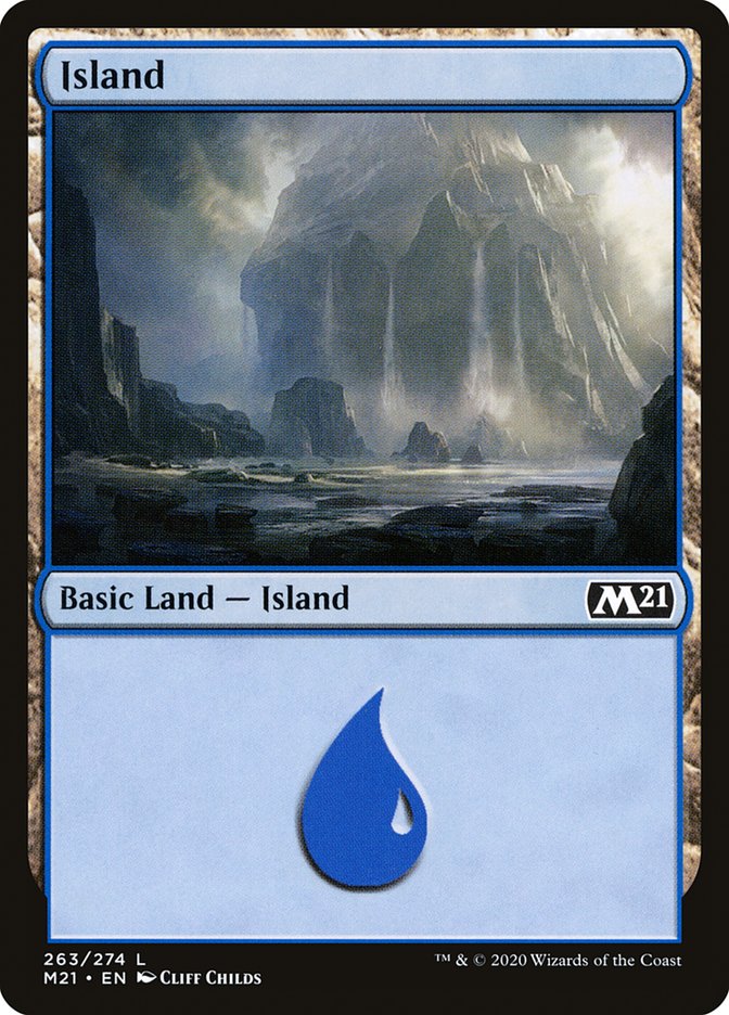 Island (263) [Core Set 2021] | Black Swamp Games