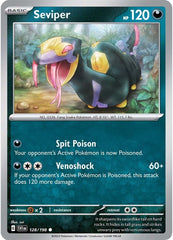 Seviper (128/198) [Scarlet & Violet: Base Set] | Black Swamp Games