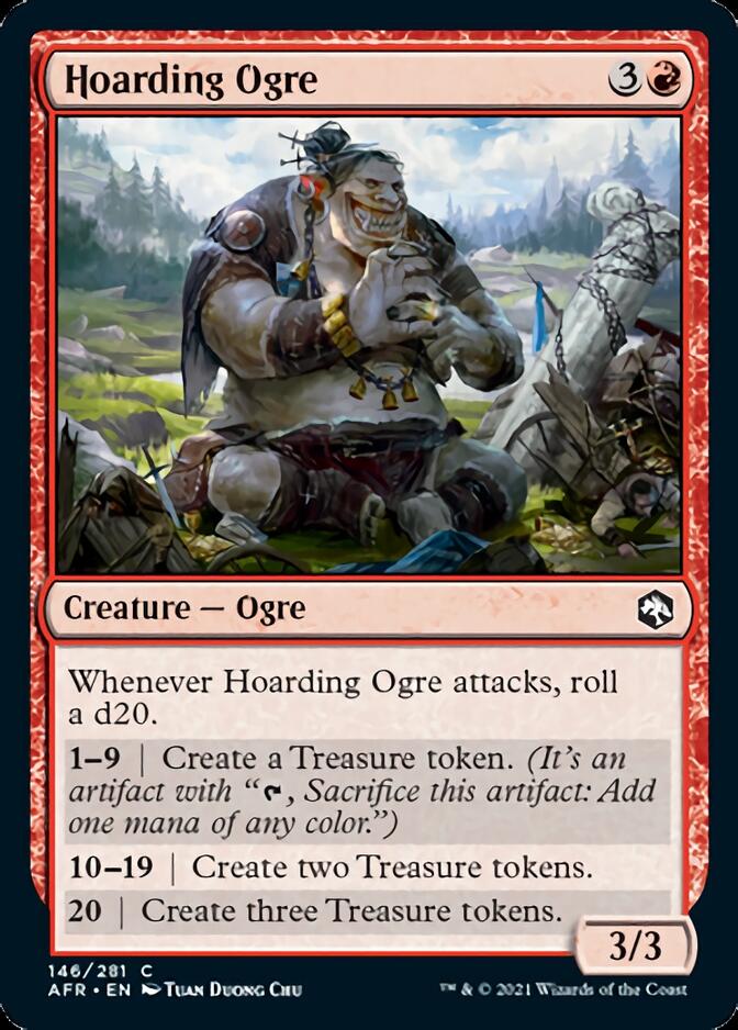 Hoarding Ogre [Dungeons & Dragons: Adventures in the Forgotten Realms] | Black Swamp Games