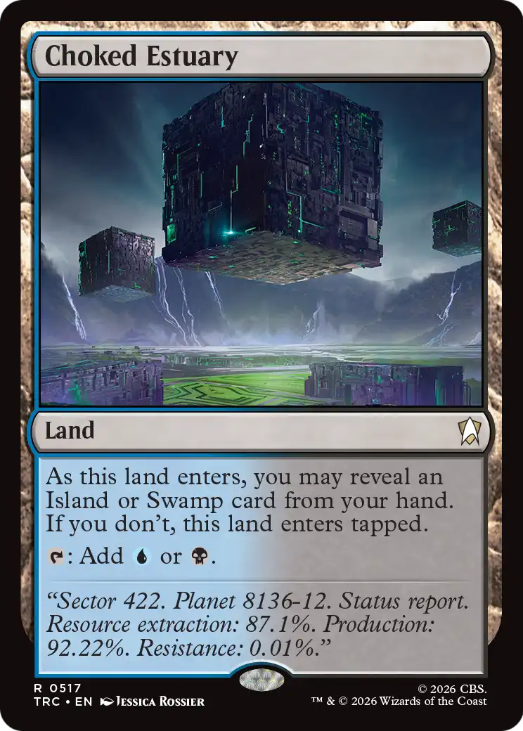 Choked Estuary (Surge Foil) [Star Trek Commander] | Black Swamp Games
