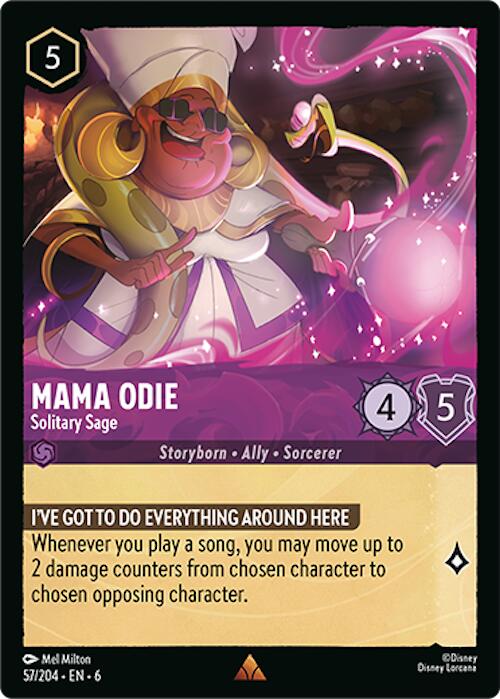 Mama Odie - Solitary Sage (57/204) [Azurite Sea] | Black Swamp Games