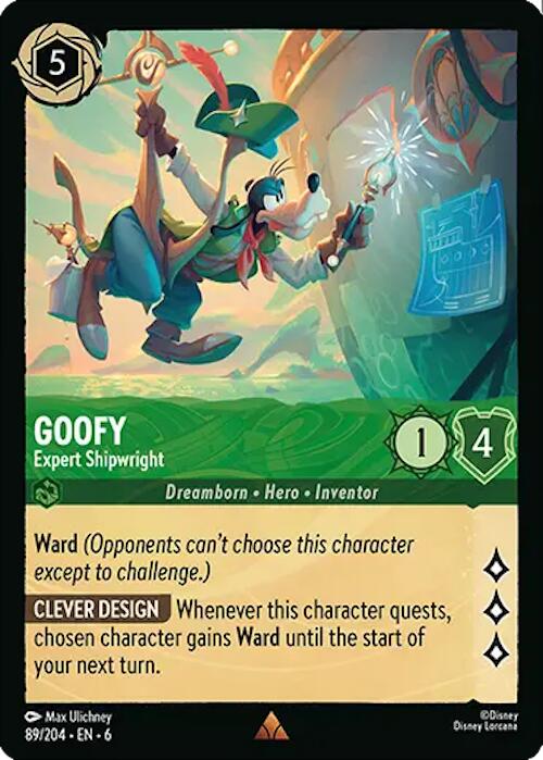 Goofy - Expert Shipwright (89/204) [Azurite Sea] | Black Swamp Games