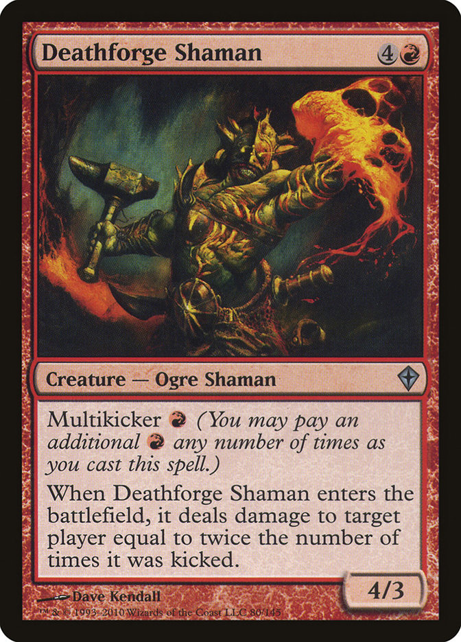 Deathforge Shaman [Worldwake] | Black Swamp Games