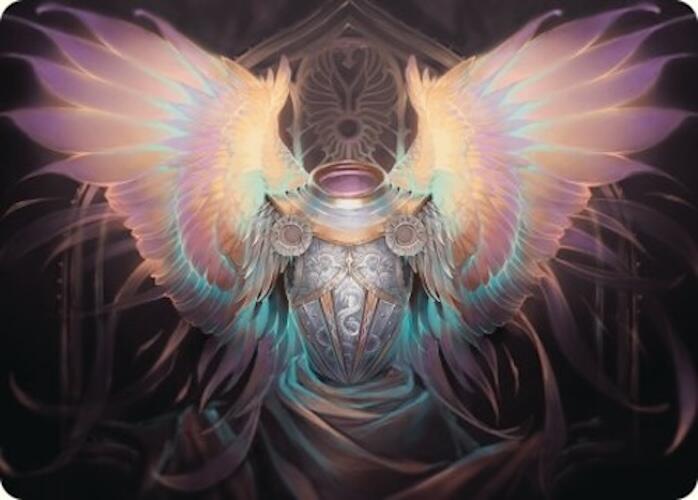 Celestial Armor Art Card (2/54) [Foundations Art Series] | Black Swamp Games