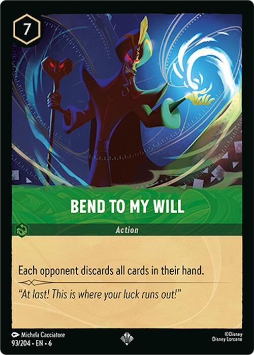 Bend to My Will (93/204) [Azurite Sea] | Black Swamp Games