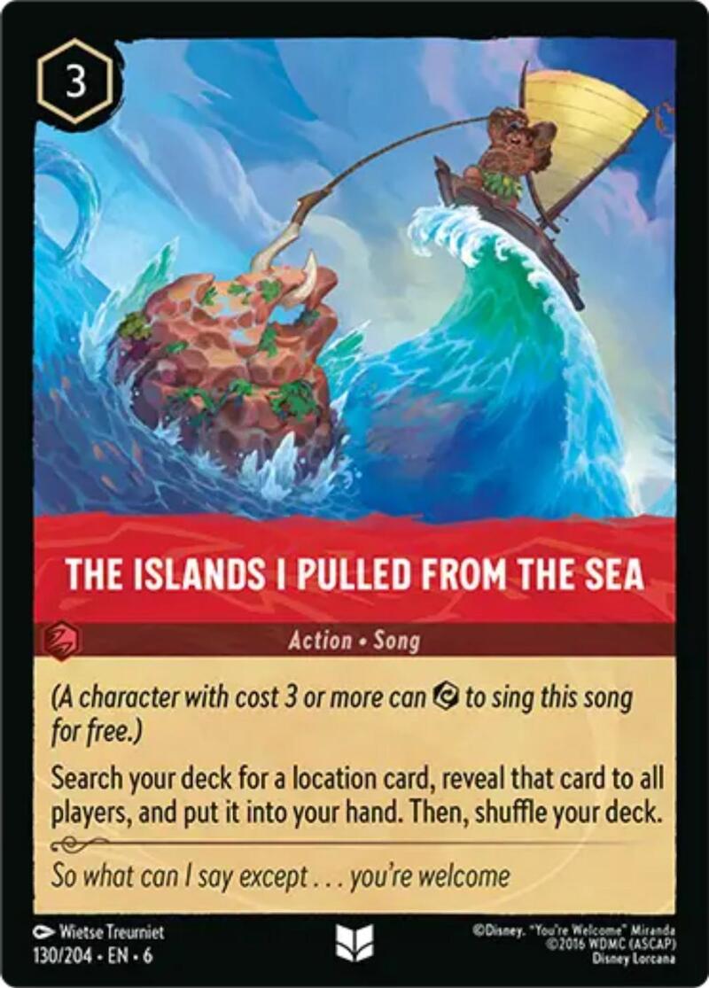 The Islands I Pulled From The Sea (130/204) [Azurite Sea] | Black Swamp Games