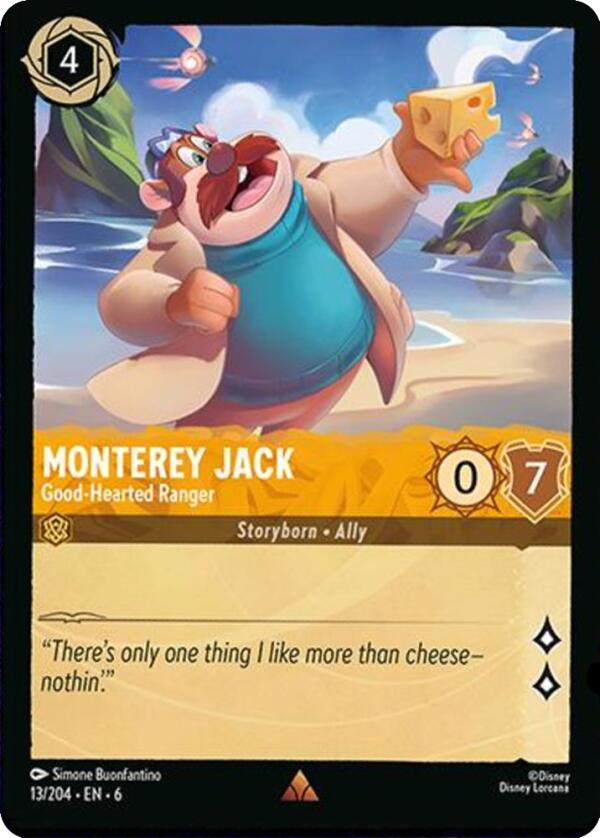 Monterey Jack - Good-Hearted Ranger (13/204) [Azurite Sea] | Black Swamp Games