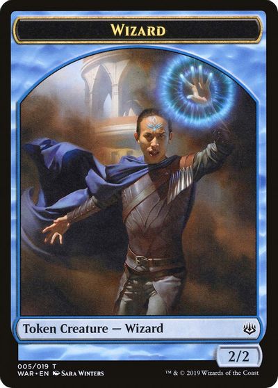 Servo // Wizard Double-Sided Token [Challenger Decks 2020 Tokens] | Black Swamp Games