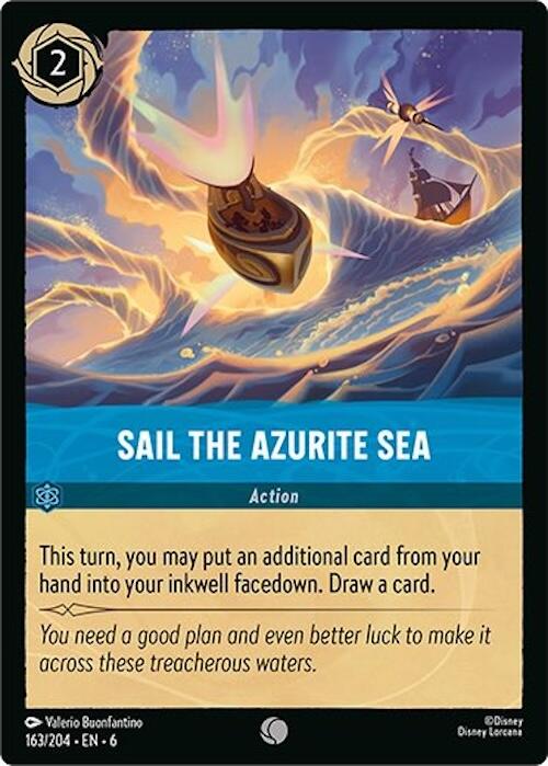Sail the Azurite Sea (163/204) [Azurite Sea] | Black Swamp Games