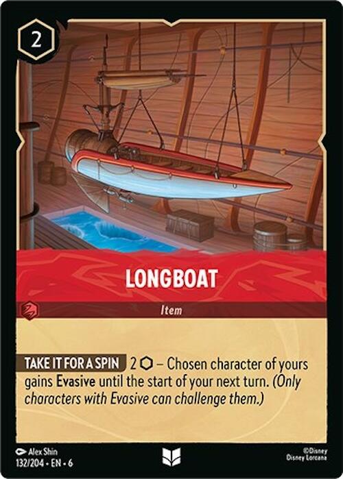 Longboat (132/204) [Azurite Sea] | Black Swamp Games