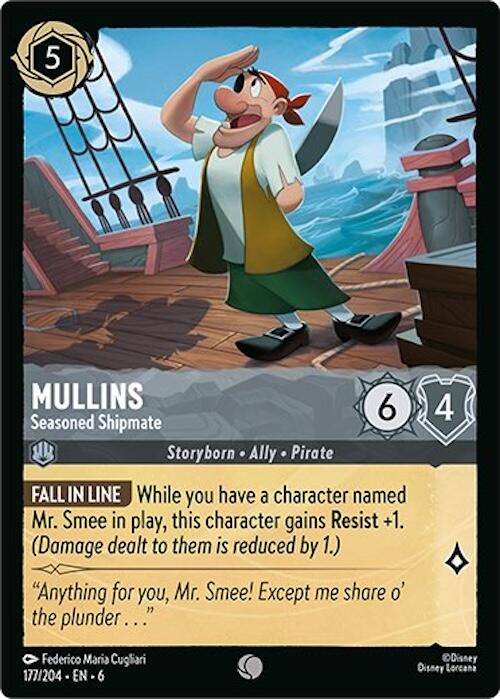 Mullins - Seasoned Shipmate (177/204) [Azurite Sea] | Black Swamp Games