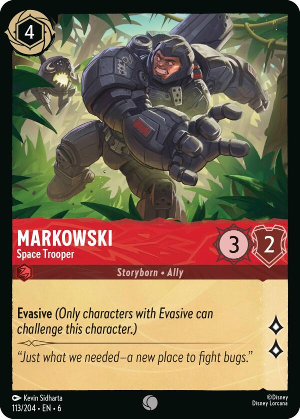 Markowski - Space Trooper (113/204) [Azurite Sea] | Black Swamp Games