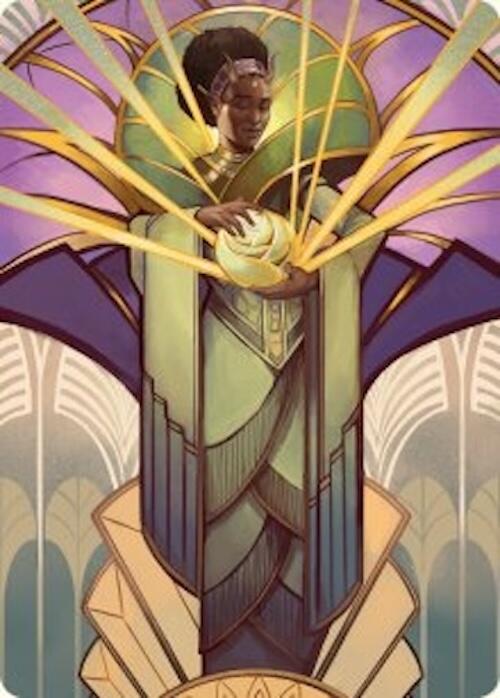 Bloom Tender Art Card (54/54) [Foundations Art Series] | Black Swamp Games