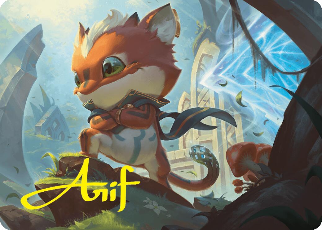 Loot, Exuberant Explorer Art Card (12/54) (Gold-Stamped Signature) [Foundations Art Series] | Black Swamp Games