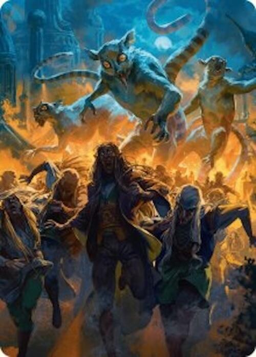 Preposterous Proportions Art Card (43/54) [Foundations Art Series] | Black Swamp Games