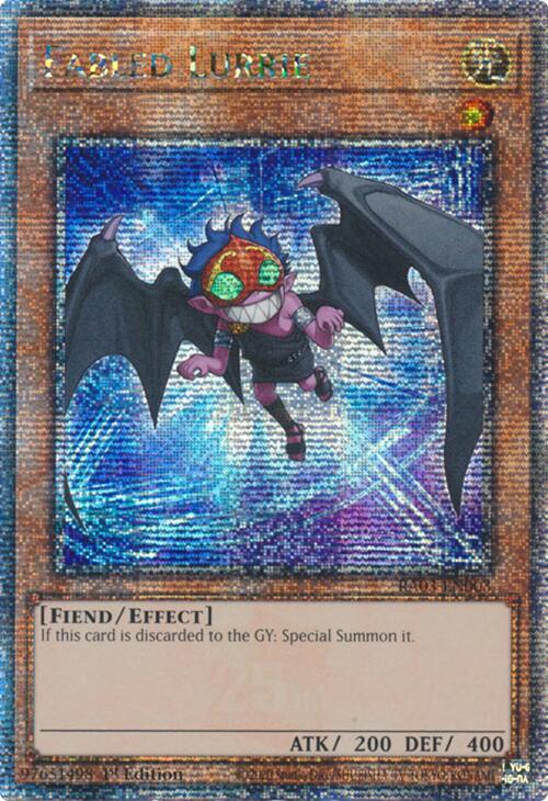Fabled Lurrie (Quarter Century Secret Rare) [RA03-EN003] Quarter Century Secret Rare | Black Swamp Games