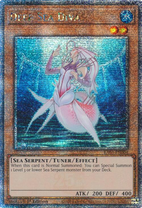 Deep Sea Diva (Quarter Century Secret Rare) [RA03-EN004] Quarter Century Secret Rare | Black Swamp Games