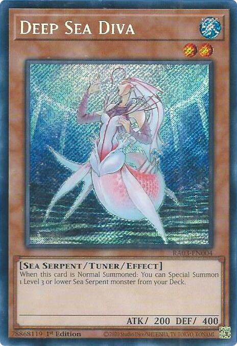 Deep Sea Diva (Secret Rare) [RA03-EN004] Secret Rare | Black Swamp Games