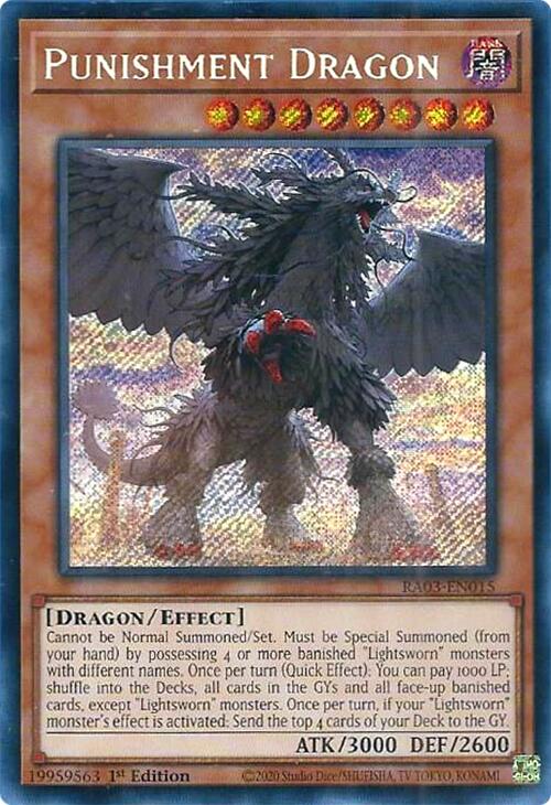 Punishment Dragon (Secret Rare) [RA03-EN015] Secret Rare | Black Swamp Games