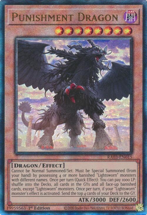 Punishment Dragon (UTR) [RA03-EN015] Prismatic Ultimate Rare | Black Swamp Games