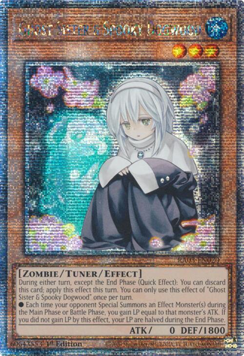 Ghost Sister & Spooky Dogwood (Quarter Century Secret Rare) [RA03-EN020] Quarter Century Secret Rare | Black Swamp Games