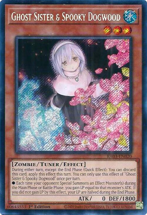 Ghost Sister & Spooky Dogwood (Secret Rare) [RA03-EN020] Secret Rare | Black Swamp Games