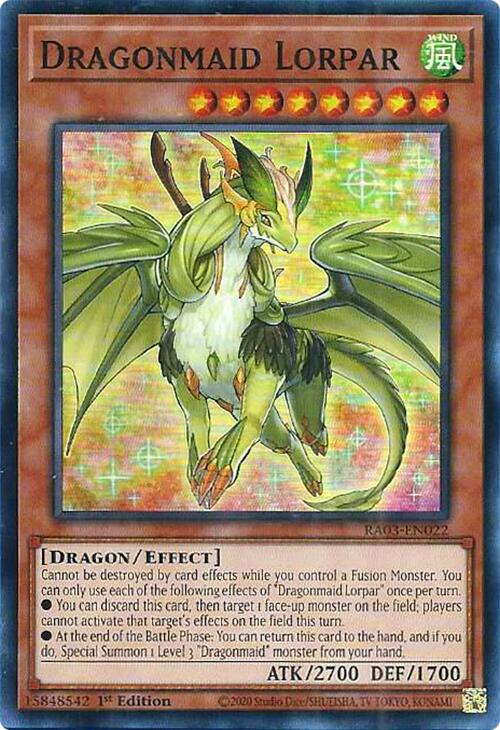 Dragonmaid Lorpar [RA03-EN022] Super Rare | Black Swamp Games