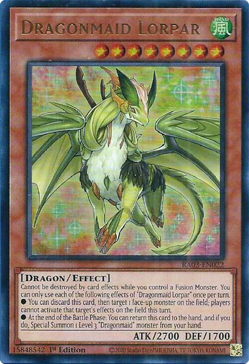 Dragonmaid Lorpar (UR) [RA03-EN022] Ultra Rare | Black Swamp Games