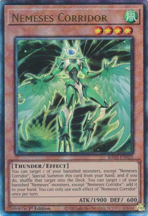 Nemeses Corridor (UTR) [RA03-EN025] Prismatic Ultimate Rare | Black Swamp Games