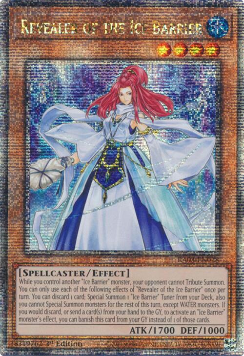 Revealer of the Ice Barrier (Quarter Century Secret Rare) [RA03-EN028] Quarter Century Secret Rare | Black Swamp Games