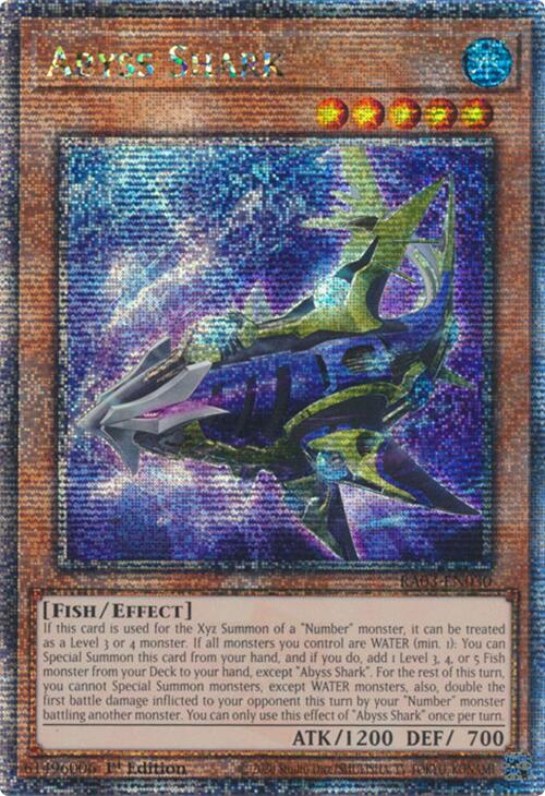 Abyss Shark (Quarter Century Secret Rare) [RA03-EN030] Quarter Century Secret Rare | Black Swamp Games