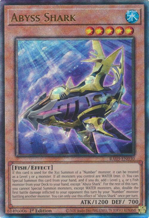 Abyss Shark (UTR) [RA03-EN030] Prismatic Ultimate Rare | Black Swamp Games