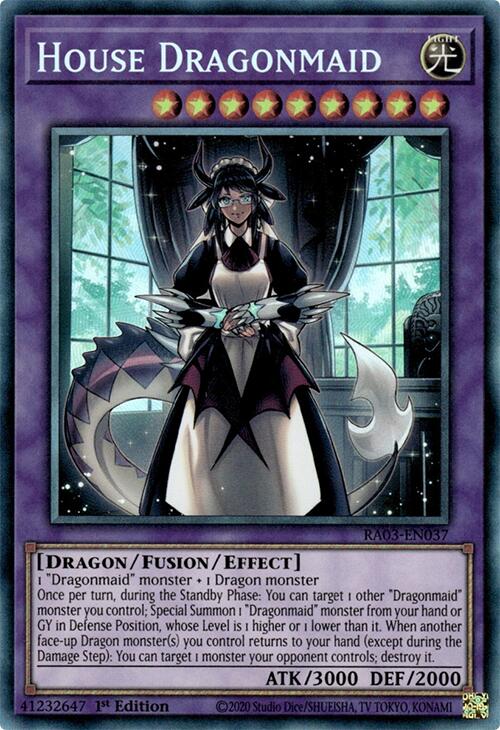 House Dragonmaid (CR) [RA03-EN037] Prismatic Collector's Rare | Black Swamp Games